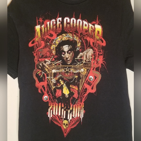 EUC 2012-2013 Alice Cooper Raise The Dead Band Tee - Picture 2 of 5